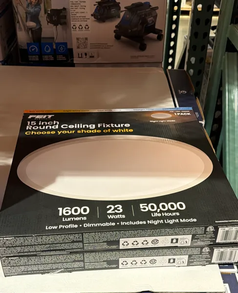 1938000 Feit Electric 15in Flush Mount