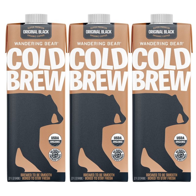 Wandering Bear Coffee Organic Cold Brew 3/32 fl oz
