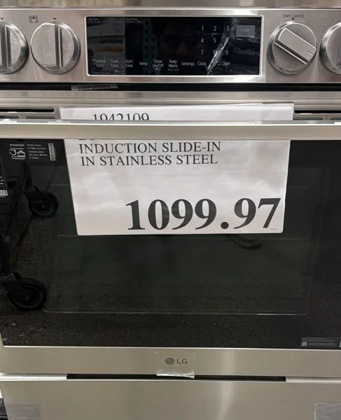 Induction Slide-In in Stainless Steel 1099.97