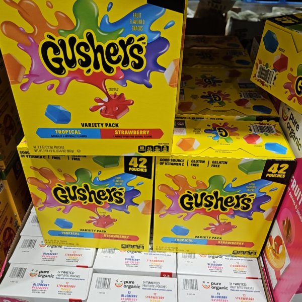 Fruit Gushers Variety 42 Count Box