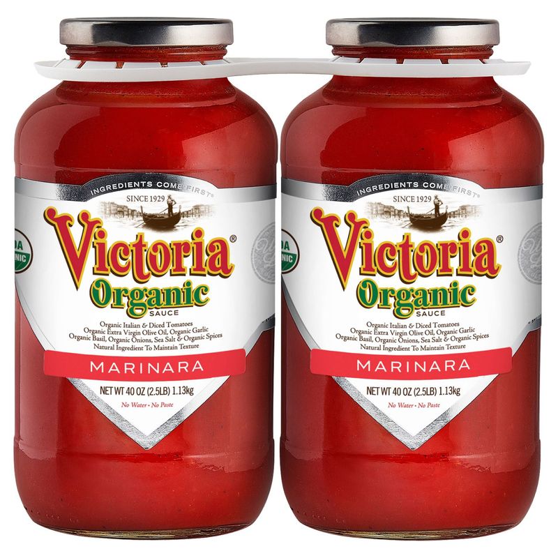 Victoria Organic White Linen Marinara 2/40 oz
