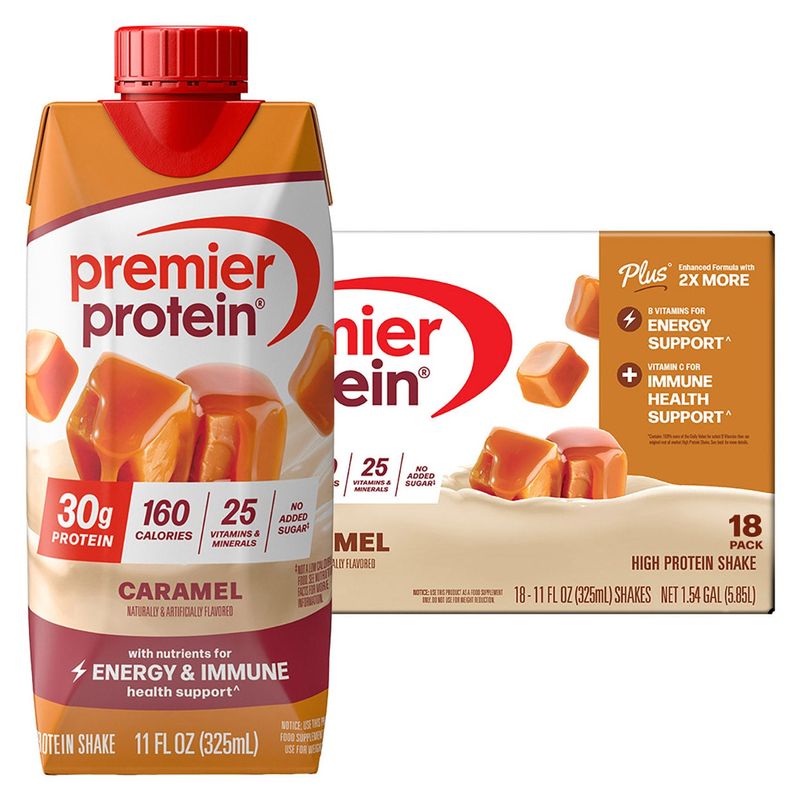Premier Protein Shake Caramel 11 fl Oz/18 pk