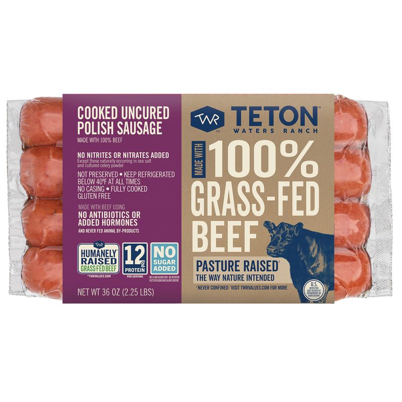 Teton Waters Ranch Polish Sausage 36 Ounce Package