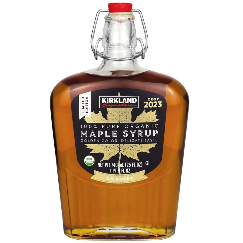 Kirkland Signature Organic Golden Maple 25 oz (0.78 Qts)