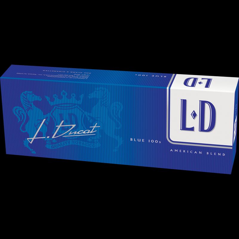 Jt International L Ducat Blue 100'S Box