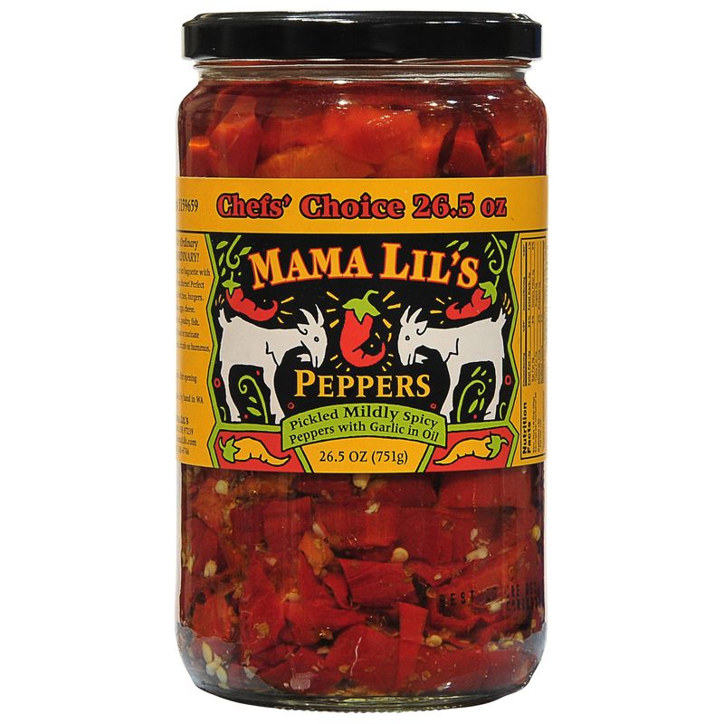 Mama Lil'S Mildly Spicy Peppers 26.5 oz