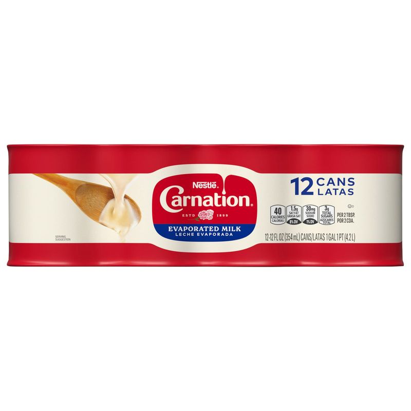 Carnation Evaporated Milk 12/12 oz