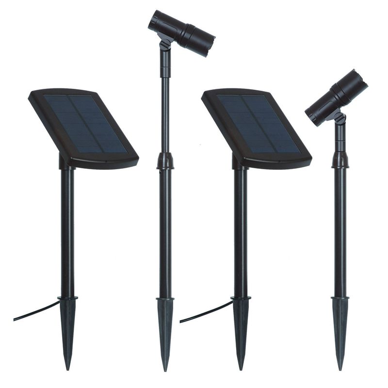 Smartyard Solar Spot Lights 2pk ^