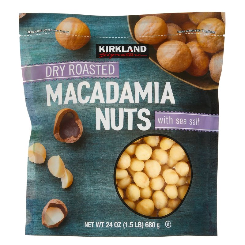 Kirkland Signature Macadamia Nuts 24 Ounce Bag