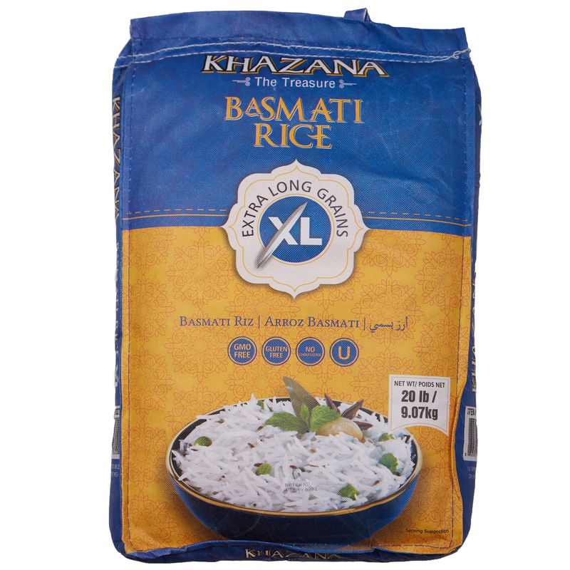 Khazana Basmati Rice 20 lb