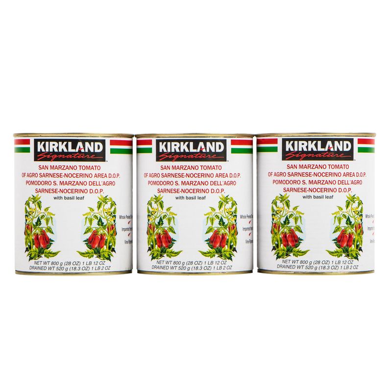 Kirkland Signature San Marzano Tomatoes 3/28 Ounce Cans