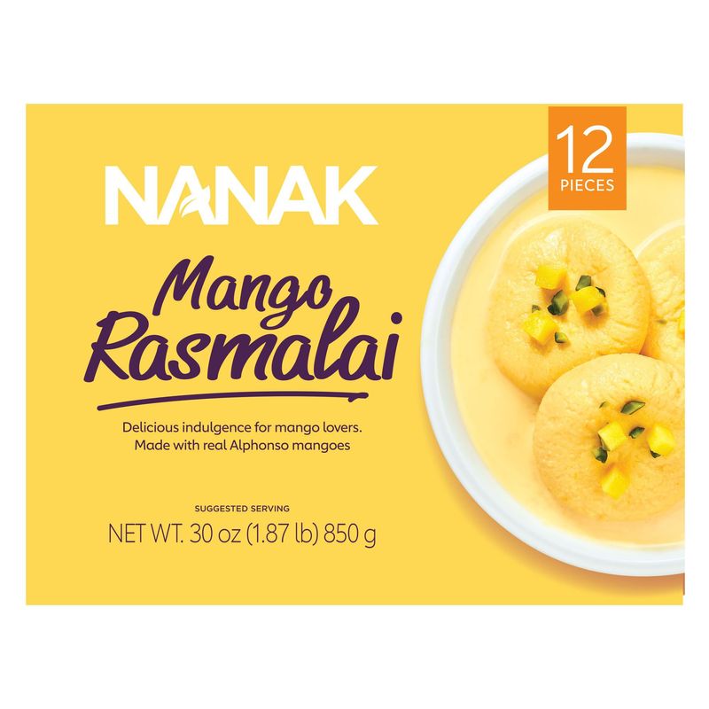 Nanak Mango Rasmali 30 Ounces