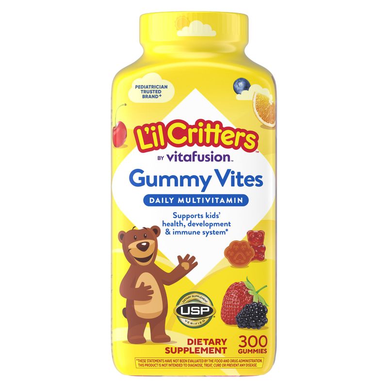 L'Il Critters Multivitamin Gummies 300 Count
