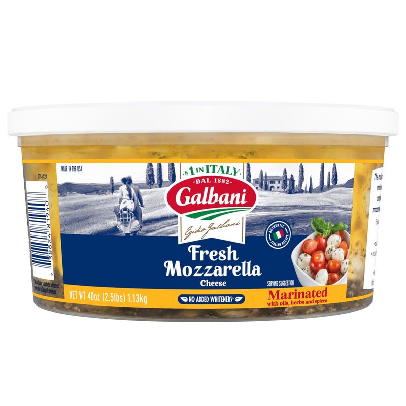 Galbani Fresh Marinated Mozzarella 40 oz
