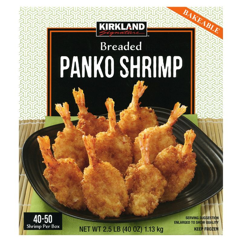 Kirkland Signature Panko Shrimp 2.5 lb