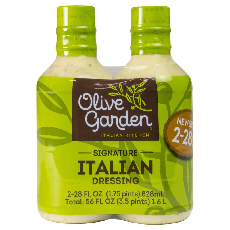 Olive Garden Italian Dressing 2/28 Ounce Bottles