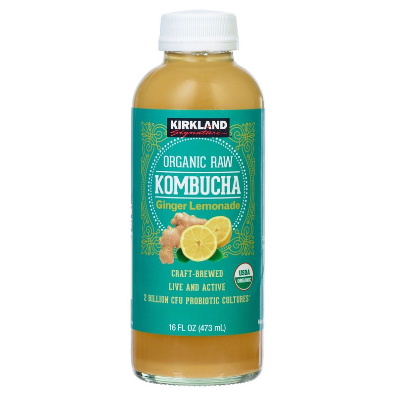 Kirkland Signature Organic Kombucha 8/16 oz
