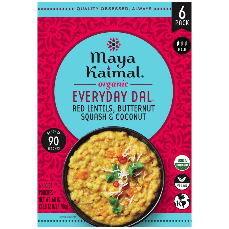 Maya Kamal Organic Everyday Dal 6/10 oz