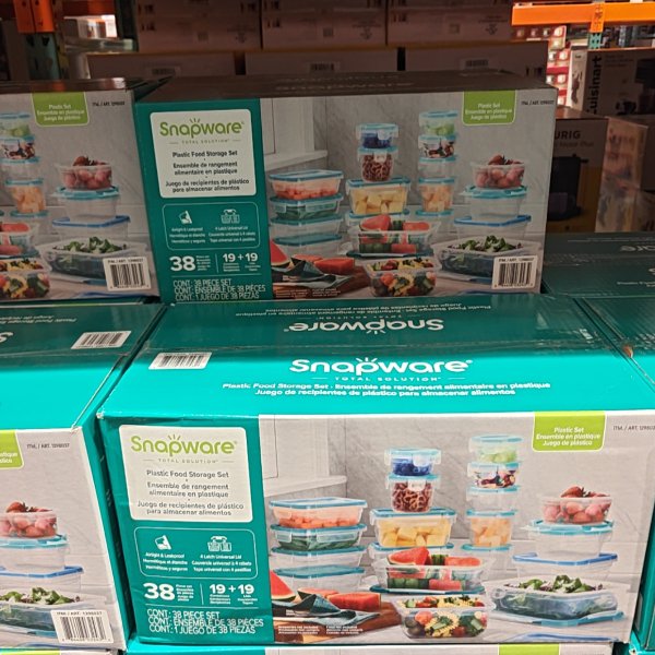 Snapware 38-Piece Plastic Food Storage Set ^