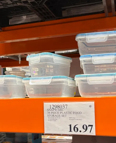Snapware 38-Piece Plastic Food Storage Set ^