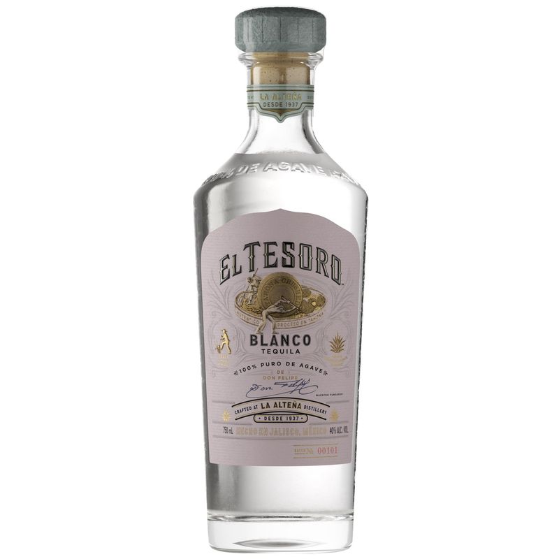 El Tesoro Blanco Tequila Mexico 750ml