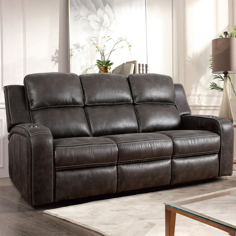 Cheers Matteus Fabric Power Reclining Sofa