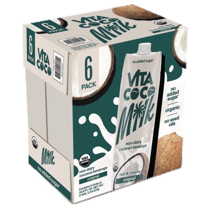 Vita Coco Organic Coconut Milk 6/33.8 oz
