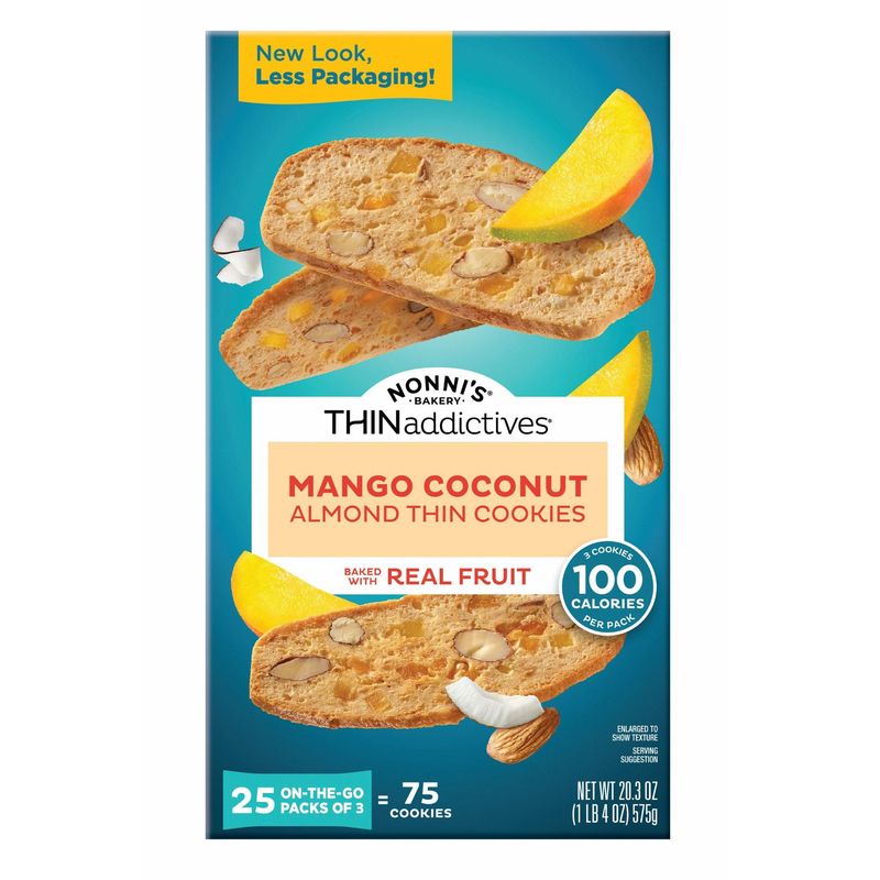 Thinaddictives Mango Coconut Almond 25 Count 20.3 Ounces