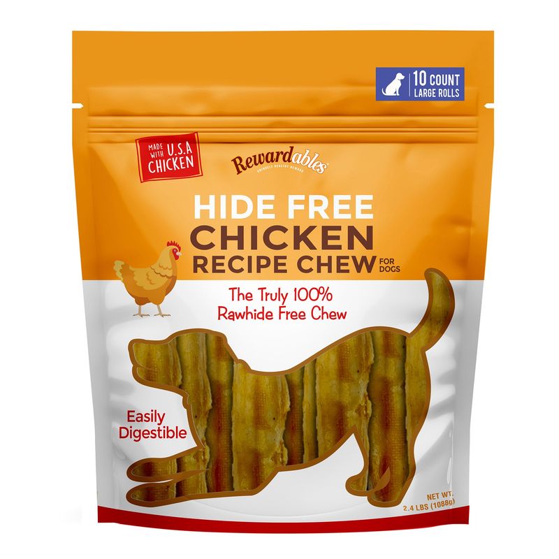 Rewardables Hide Free Chicken Chew 2.4 Pound Bag (38 Oz)
