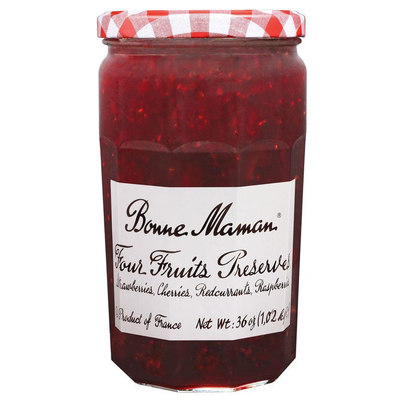 Bonne Maman Four Fruits Preserves 36 Ounces