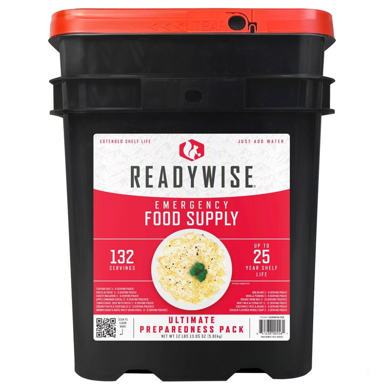 Readywise Emergency Food Supply Bucket 132 Servings