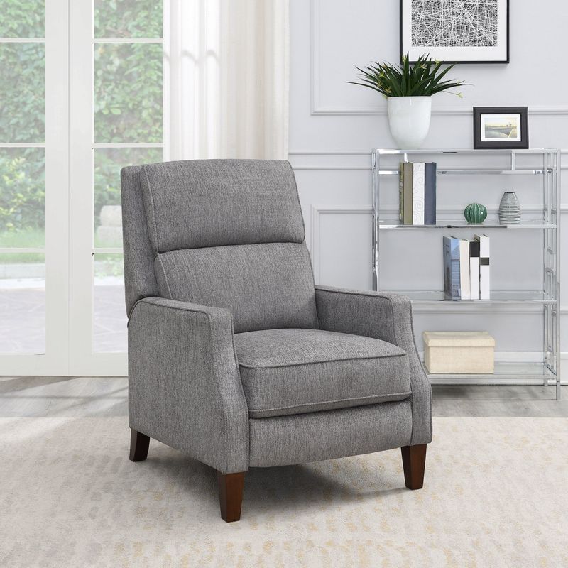 Synergy Home Arlie Fabric Pushback Recliner