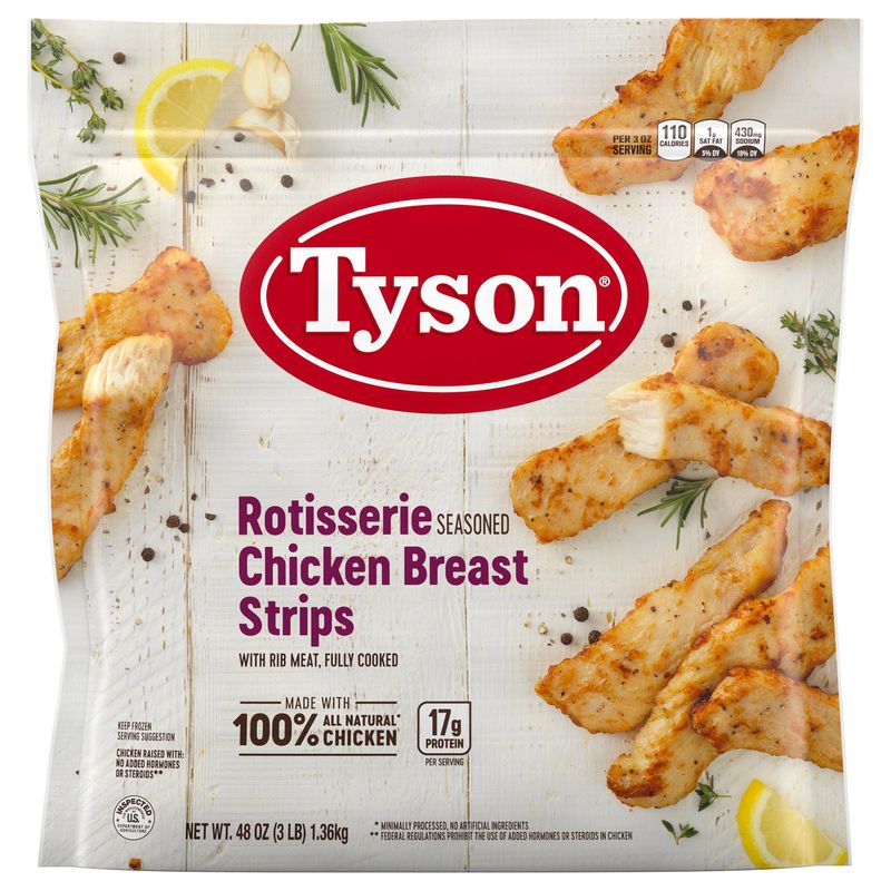 Tyson Rotisserie Strips 3 lbs
