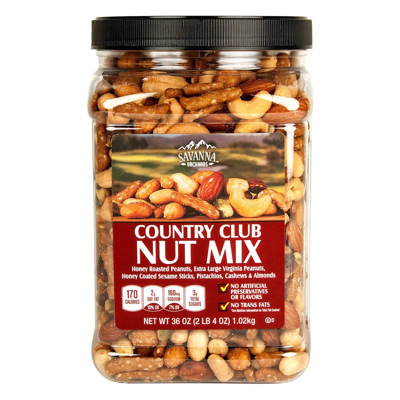 Savanna Orchards Country Club Nut Mix 36 oz