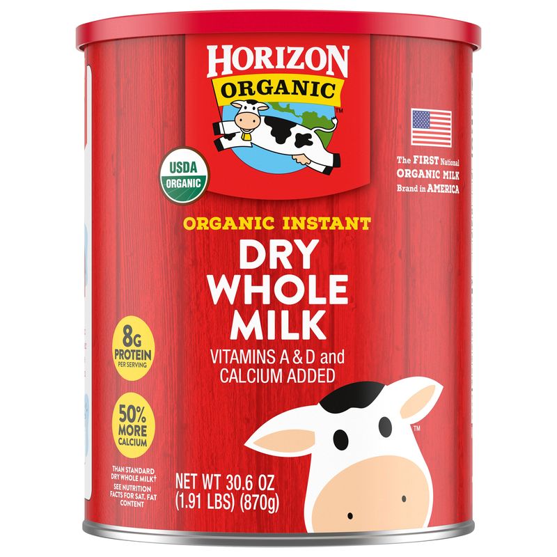 Organic Horizon Dry Whole Milk 30.6 oz