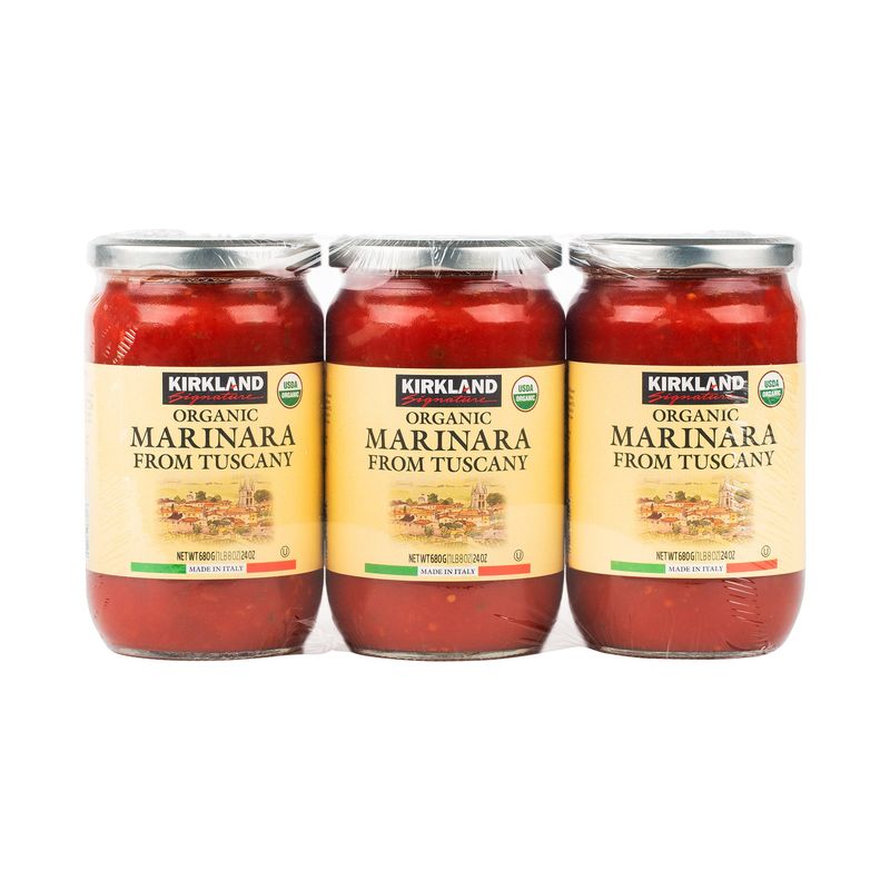 Kirkland Signature Organic Tuscan Sauce 3/24 oz (4.5 Lbs)