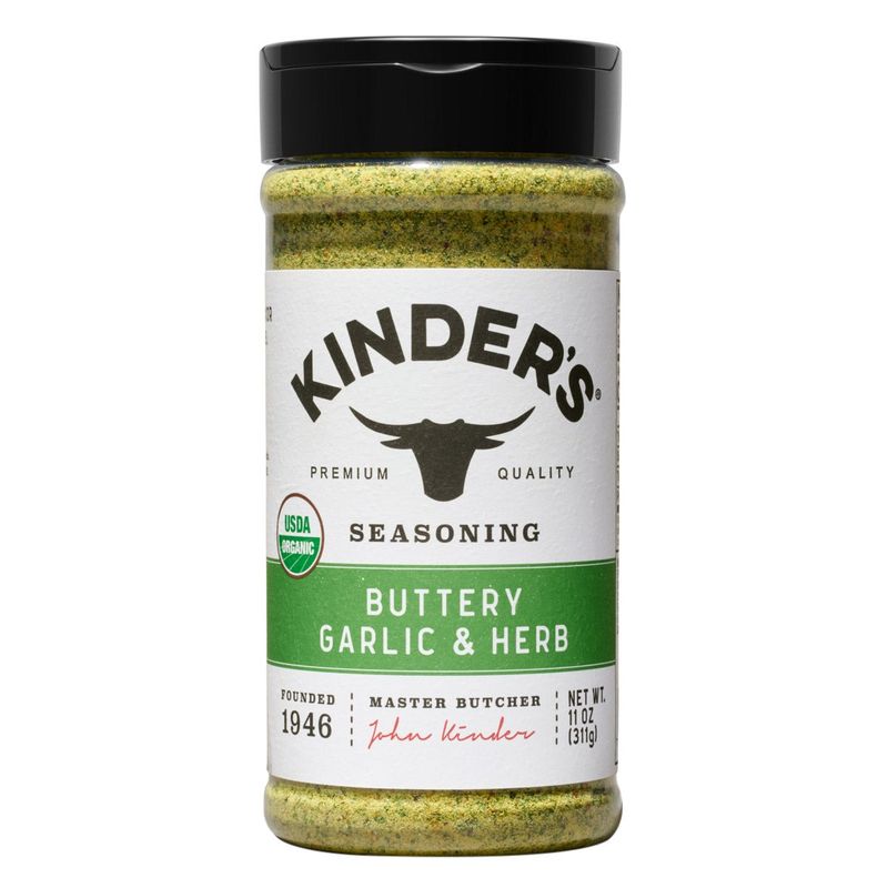 Kinder'S Organic Buttery Garlic & Herb 11 oz (.68 Lbs)