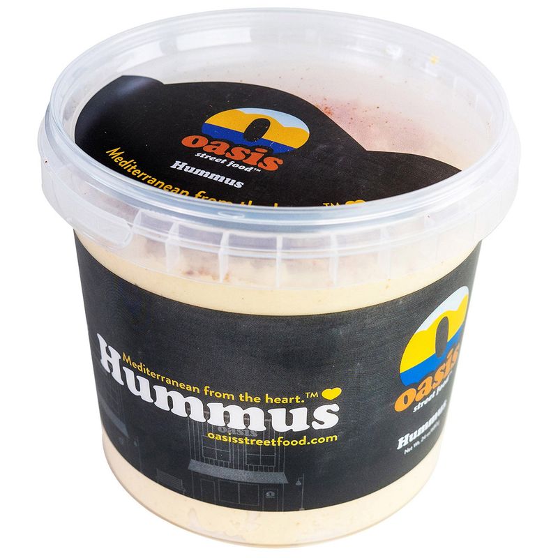 Oasis Street Food Hummus 24 Ounce Container