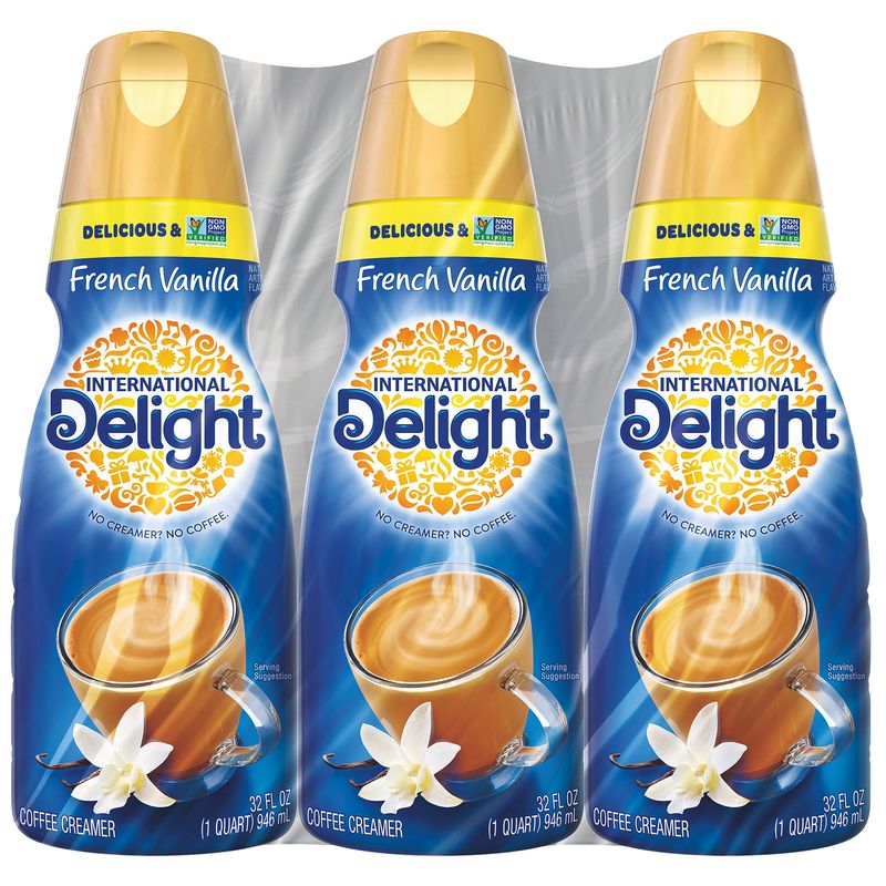 International Delight French Vanilla Creamer 3/32 Ounce Bottles
