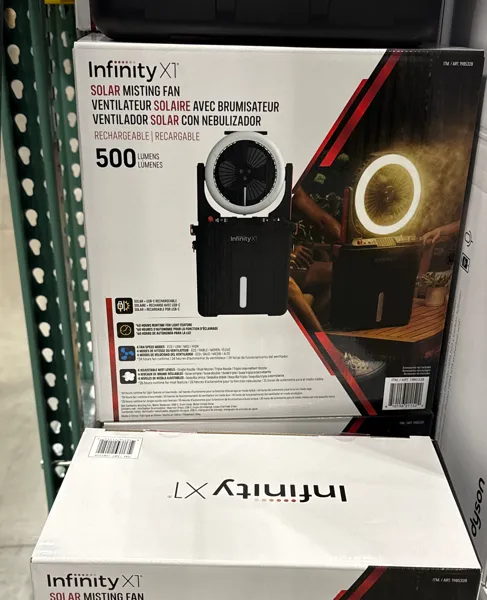 Infinity Misting Fan