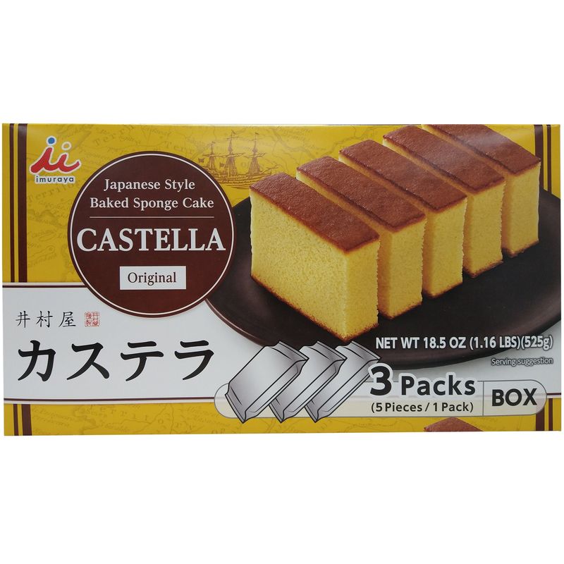 Imuraya Original Castella 15/1.4 Ounce Cakes
