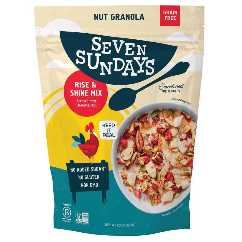 Seven Sundays Rise & Shine Granola 20 oz