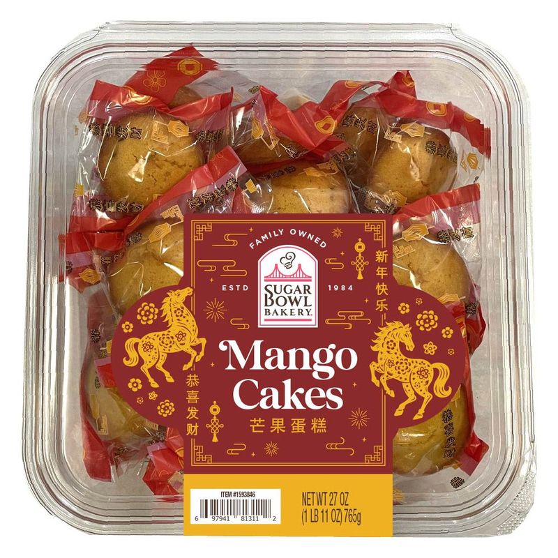 Sugar Bowl Bakery Individual Mango Cakes 27 oz
