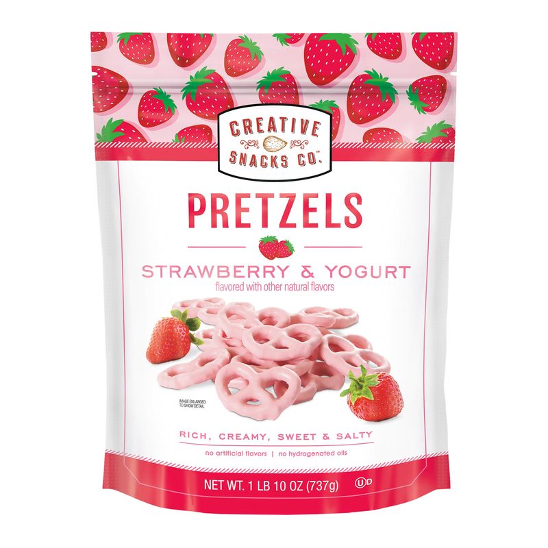 Creative Snacks Strawberry Yogurt Pretzels 26 oz