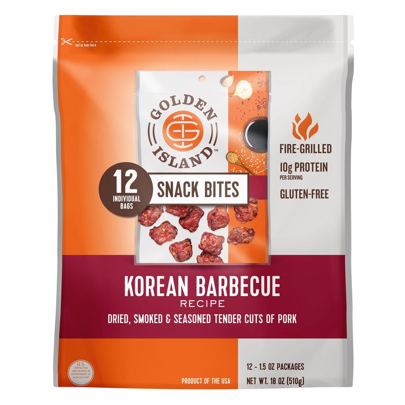 Golden Island Korean BBQ Snack Bites 12 ct