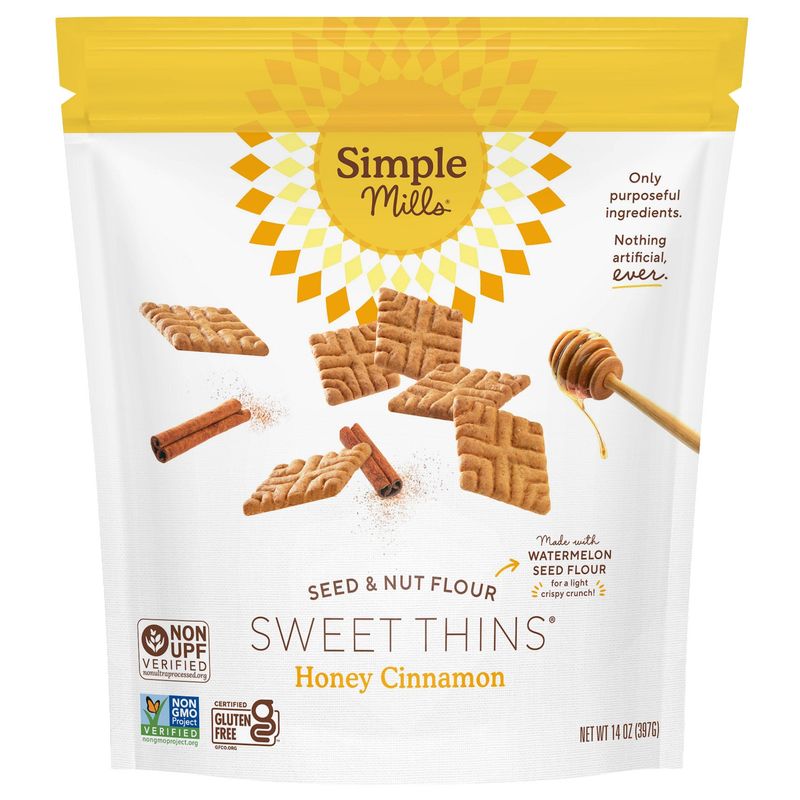 Simple Mills Sweet Thins 14 Ounce Bag