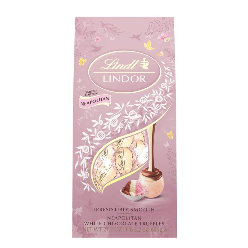 Lindor Neapolitan Neapolitan Truffles 21.2 Ounces