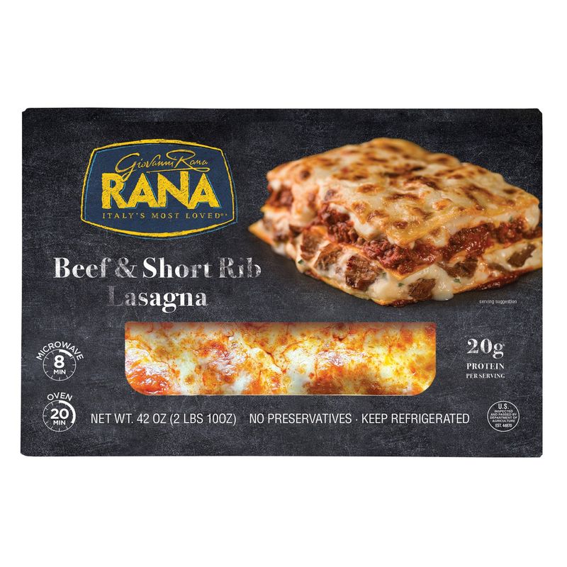 Rana Beef And Short Rib Lasagna 42 oz