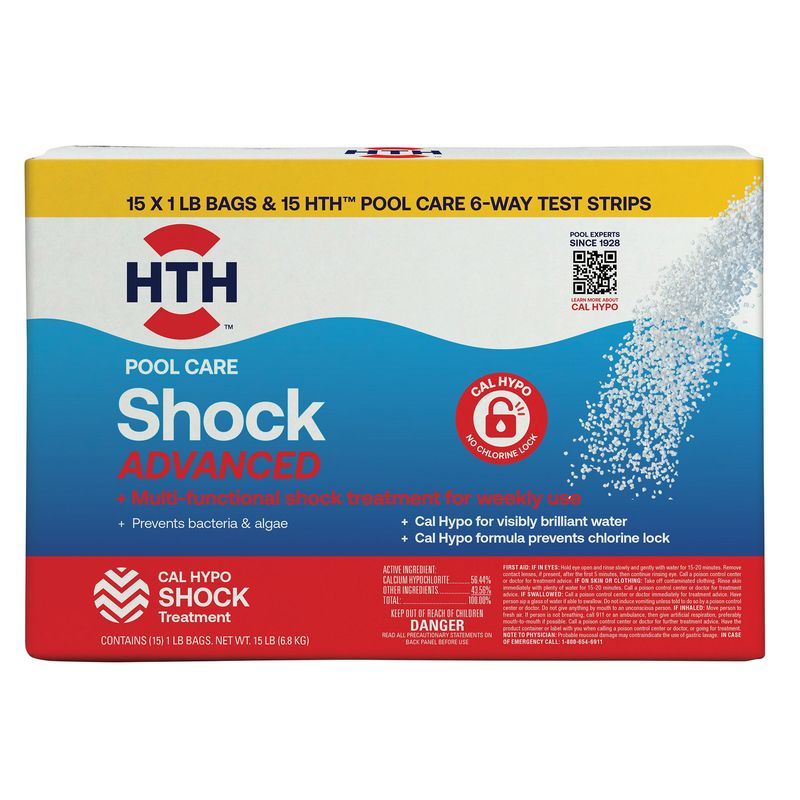 Hth Super Shock Treatment With Test Strips