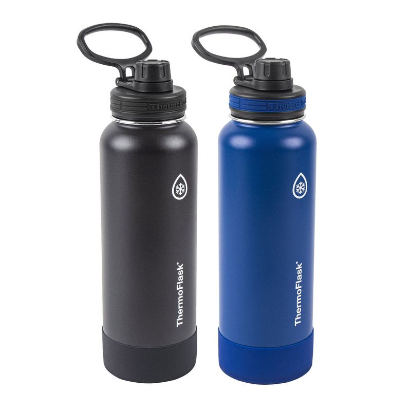 Thermoflask 2 Pack Spout Lid 40oz Water Bottle